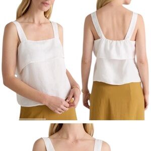 Quince linen top